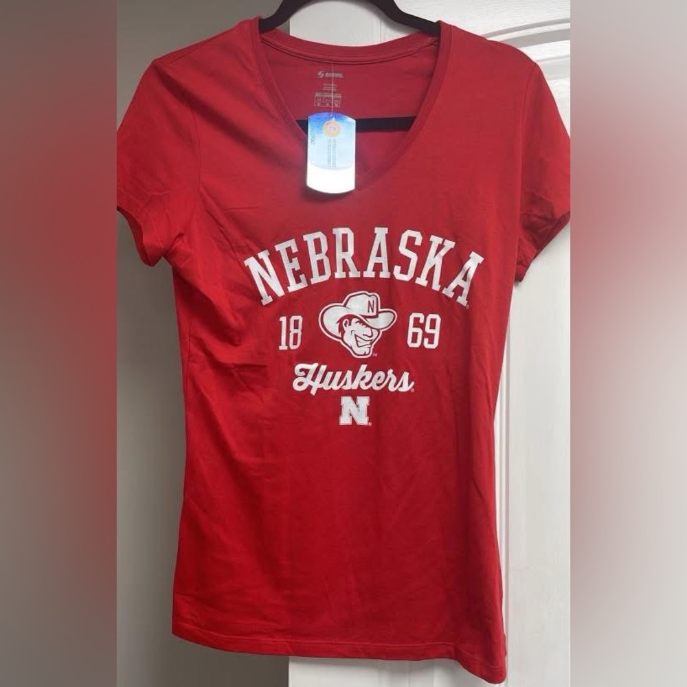 Nebraska Huskers Women's Red T-Shirt